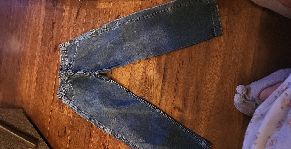Faded Glory Relaxed Fit Denim Jeans - Blue